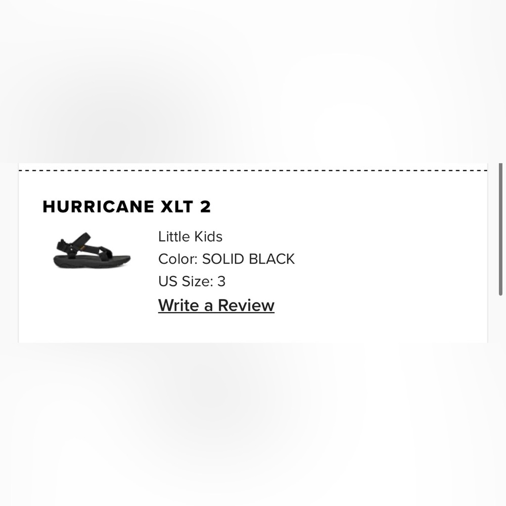 Kids Teva little kids Hurricane XLT 2 - Picture 2 of 4